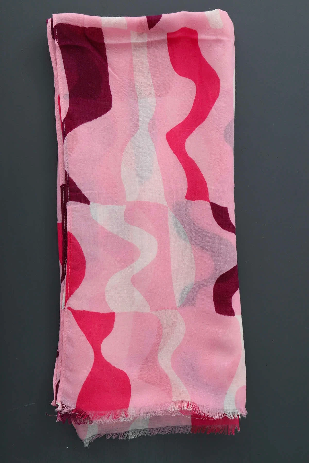 Monza Scarf Fuchsia 5 Monza Scarf Fuchsia - Image 3
