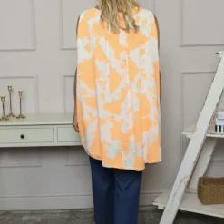Clarenza Print Top Orange -Kitandkaboodal Store IMG 8939 02cb605e bcf3 481f aae2 fa1fd3e77c8b