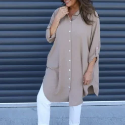 Vivianne Shirt Mocha