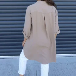 Vivianne Shirt Mocha 9 Vivianne Shirt Mocha -Kitandkaboodal Store IMG 8963 cddb4449 1f23 475d 9e02 f76f05b74516