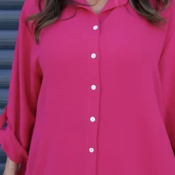 Vivianne Shirt Hot Pink -Kitandkaboodal Store IMG 8980 31c409bd 1358 4d84 816e fbc85d1b5bdb