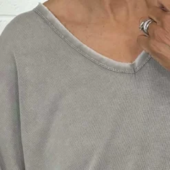 Burford V-Neck Top Mocha -Kitandkaboodal Store IMG 8987 4d578d5d 87b4 4faa 8e49 32562d4de264