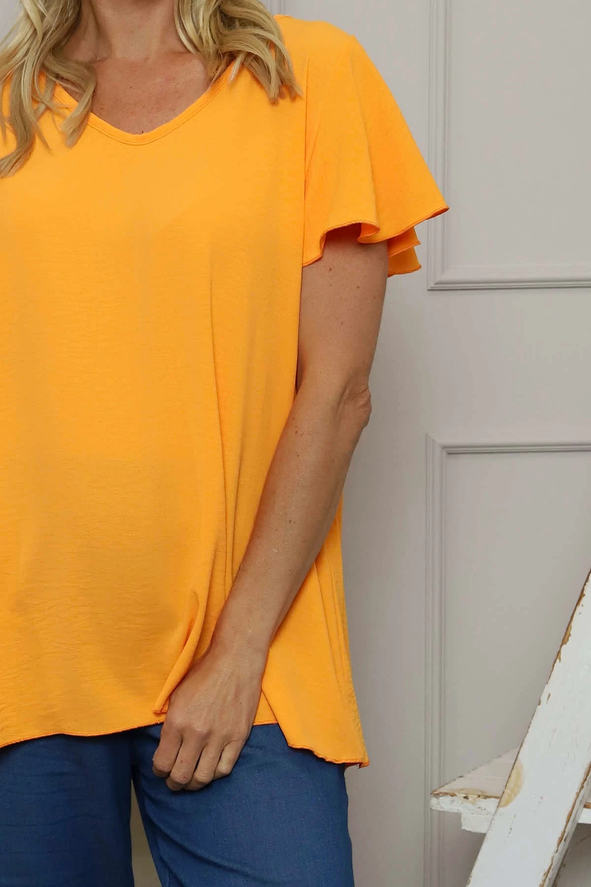 Lorita Top Orange 5 Lorita Top Orange - Image 3