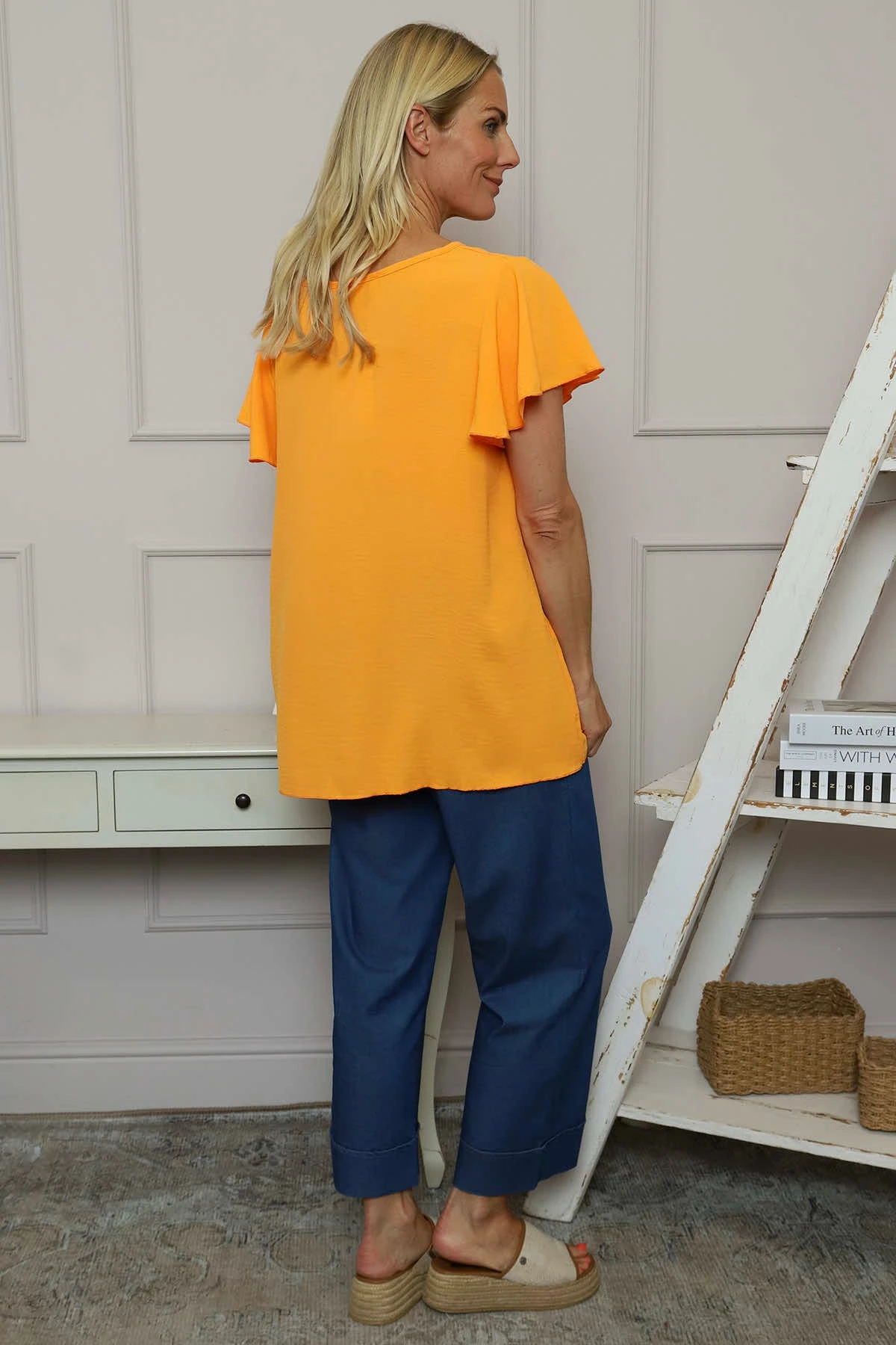 Lorita Top Orange 6 Lorita Top Orange - Image 4