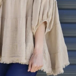 Bingham Tiered Cotton Top Camel -Kitandkaboodal Store IMG 9075 5040d653 1934 4004 9b10 9387c765d025