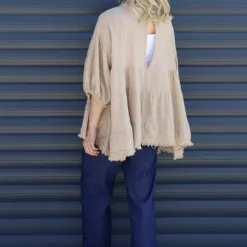 Bingham Tiered Cotton Top Camel -Kitandkaboodal Store IMG 9078 63499fc7 770a 4238 8c6b e3d5f498bdee