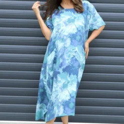 Giulia Print Dress Jade