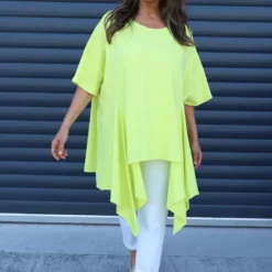 Lini Cotton Top Yellow