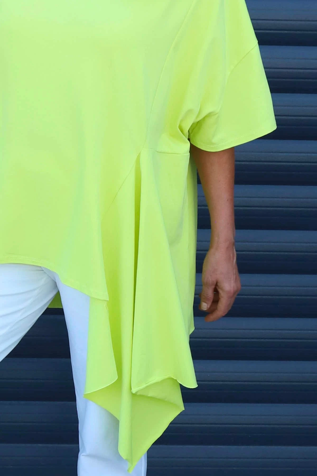 Lini Cotton Top Yellow 5 Lini Cotton Top Yellow - Image 3