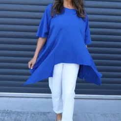 Lini Cotton Top Cobalt