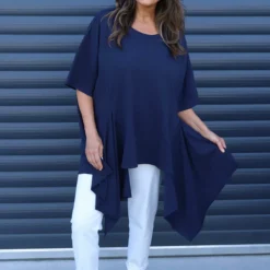 Lini Cotton Top Navy 8 Lini Cotton Top Navy -Kitandkaboodal Store IMG 9140 94b26b3d ebe1 4396 aa51 b3aa9a38bfe7