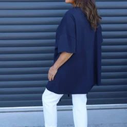 Lini Cotton Top Navy 9 Lini Cotton Top Navy -Kitandkaboodal Store IMG 9146 d9725277 52df 41f7 b394 5f59b75808e1