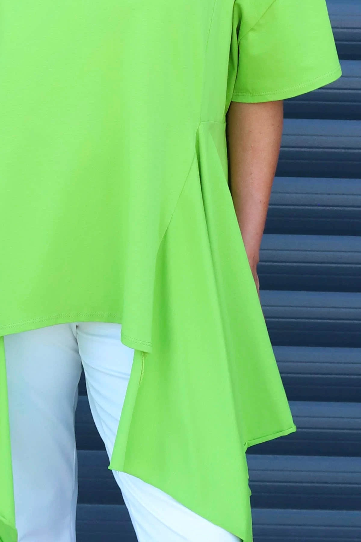 Lini Cotton Top Green 5 Lini Cotton Top Green - Image 3