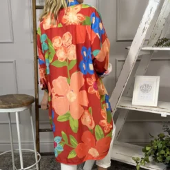 Macie Floral Shirt Orange 9 Macie Floral Shirt Orange -Kitandkaboodal Store IMG 9158 bfa8d9d1 0026 48cf ab24 00973e4d9995