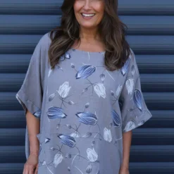 Floria Print Cotton Top Mocha 8 Floria Print Cotton Top Mocha -Kitandkaboodal Store IMG 9200 c7a1fb2c f987 4a8d 8961 296228aa3998