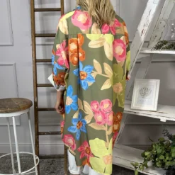 Macie Floral Shirt Khaki 9 Macie Floral Shirt Khaki -Kitandkaboodal Store IMG 9212 67b94339 35c0 4112 9956 45a33b8b282c