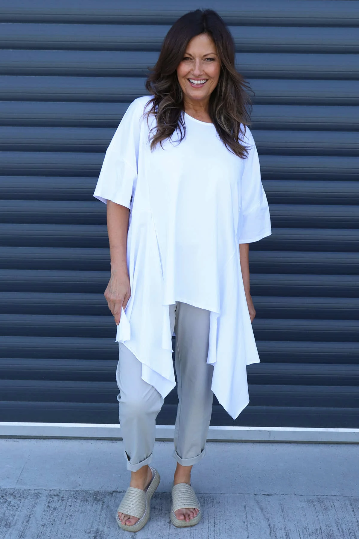 Lini Cotton Top White 4 Lini Cotton Top White - Image 2