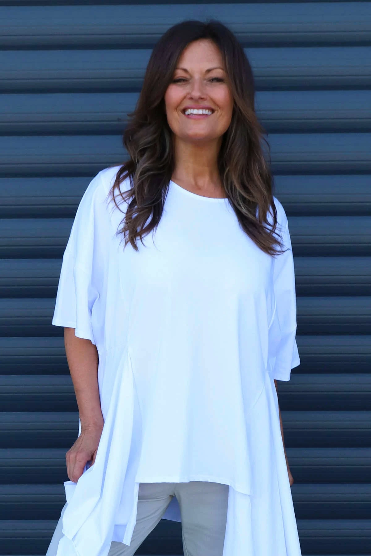 Lini Cotton Top White 3 Lini Cotton Top White