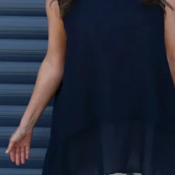 Perla Sleeveless Cotton Top Black 8 Perla Sleeveless Cotton Top Black -Kitandkaboodal Store IMG 9272 d7b120e5 c377 4b64 bafc 172ccf88b6b2