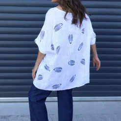 Floria Print Cotton Top White 9 Floria Print Cotton Top White -Kitandkaboodal Store IMG 9285 649cc8d3 27a9 422f 9474 0e890709212d