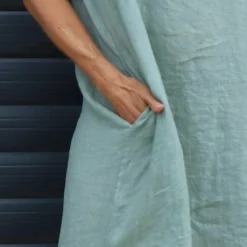 Sydel Linen Dress Sage Green 8 Sydel Linen Dress Sage Green -Kitandkaboodal Store IMG 9379 41d5417a d8bd 445d b921 034146febbf7