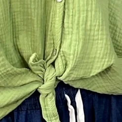 Giulia Crinkle Cotton Shirt Olive -Kitandkaboodal Store IMG 9389 e94312ee 4a1c 4e11 9e67 baad4e11c4b1