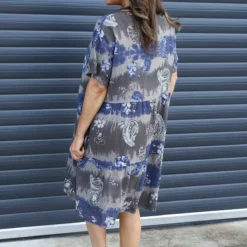 Erminia V-Neck Print Cotton Tunic Mocha 9 Erminia V-Neck Print Cotton Tunic Mocha -Kitandkaboodal Store IMG 9410 ef97e993 f763 42fe ad64 ec0bac154f48