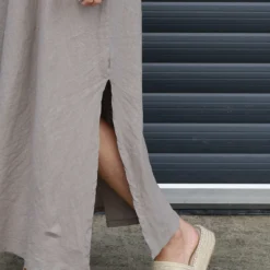 Cesca Strap Linen Dress Mocha -Kitandkaboodal Store IMG 9492 7c38cfcd 77b6 4273 8f0e 5ce6d91e0d94