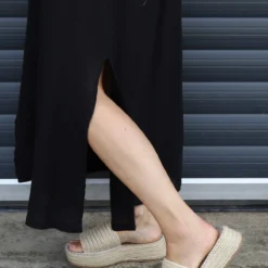 Cesca Strap Linen Dress Black 8 Cesca Strap Linen Dress Black -Kitandkaboodal Store IMG 9559 a5db79ec 34e6 4ee5 9a20 0022c959677b