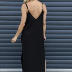 Cesca Strap Linen Dress Black 9 Cesca Strap Linen Dress Black -Kitandkaboodal Store IMG 9562 9f976fb5 298f 4169 a0e0 43b8f3d27b8d