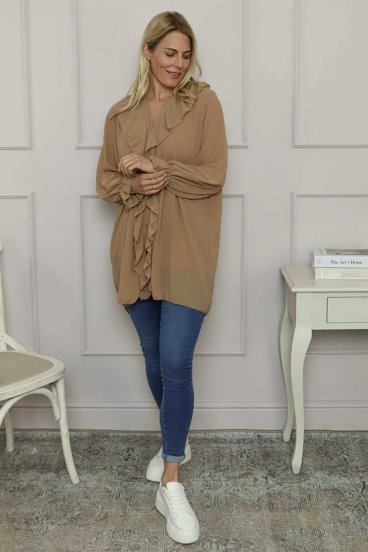 Dorota Shirt Tunic Camel 3 Dorota Shirt Tunic Camel