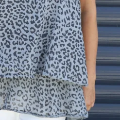 Anabella Leopard Print Sleeveless Top Mid Grey 8 Anabella Leopard Print Sleeveless Top Mid Grey -Kitandkaboodal Store IMG 9644 01034a2b 0574 4ebd 81af 56fab26d69b2