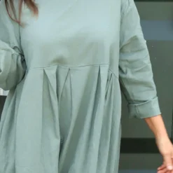 Zouch Linen Dress Khaki -Kitandkaboodal Store IMG 9645 998dc541 a0f4 4aca 8431 498fc9cafb6e