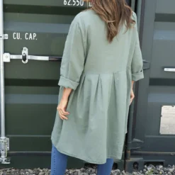 Zouch Linen Dress Khaki -Kitandkaboodal Store IMG 9654 bccadadb c53a 4cec 8152 b3e0b0fd37e5