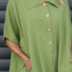 Amina Linen Dress Olive -Kitandkaboodal Store IMG 9669 58f2cafc 3d0b 48f0 b293 f678e5d2d24f