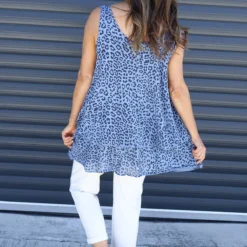Anabella Leopard Print Sleeveless Top Blue 9 Anabella Leopard Print Sleeveless Top Blue -Kitandkaboodal Store IMG 9669 6ff769f3 c058 41f6 a08d 4114f40a1232