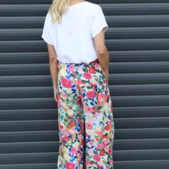 Lelia Print Trousers Mint -Kitandkaboodal Store IMG 9672 2061557a 3c93 468c 8eb5 eec296151400