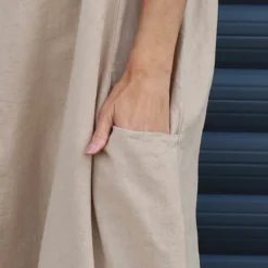 Cyrilla Linen Dress Camel -Kitandkaboodal Store IMG 9717 d6eecf9c cd98 498a babd f28aadd8fa15