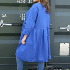 Zouch Linen Dress Cobalt -Kitandkaboodal Store IMG 9728 46c123dc e5ba 4ae1 9167 f1dae2b8575c