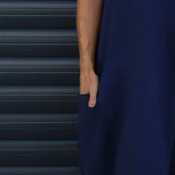 Cyrilla Linen Dress Navy 8 Cyrilla Linen Dress Navy -Kitandkaboodal Store IMG 9754 054aef66 9286 42c9 aa26 9ca30135e424