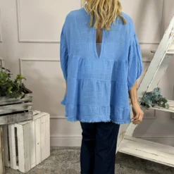 Bingham Tiered Cotton Top Powder Blue -Kitandkaboodal Store IMG 9803 af9cbcd6 8293 4d88 a1a8 8086c6d0f4f2