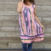 Amiah Stripe Tunic Coral 1 Amiah Stripe Tunic Coral -Kitandkaboodal Store IMG 9854 76548c3e e6ed 45a4 ab84 3080562024d0