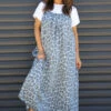 Lantic Strap Leopard Print Denim Dress Light Denim 1 Lantic Strap Leopard Print Denim Dress Light Denim -Kitandkaboodal Store IMG 9883 04863721 451d 4e2c 9474 1686e158b224