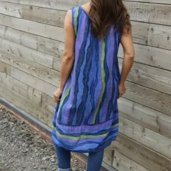 Amiah Stripe Tunic Cobalt 9 Amiah Stripe Tunic Cobalt -Kitandkaboodal Store IMG 9904 a096f566 f7ed 4a3e a391 46a2f0346642