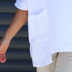 Cressida Crochet Detail Linen Top White -Kitandkaboodal Store IMG 9907 be900556 19c5 41e6 827b 6ef2224a2366