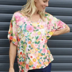 Luciella Print Top Pink 8 Luciella Print Top Pink -Kitandkaboodal Store IMG 9917 856986ab bf9f 4699 826a a64920970253