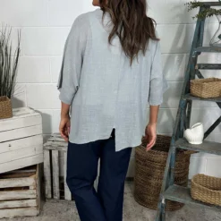 Isolde Linen Top Grey -Kitandkaboodal Store IMG 9921 0420841c 1a34 4908 abd8 8a7d9e7ebcb4