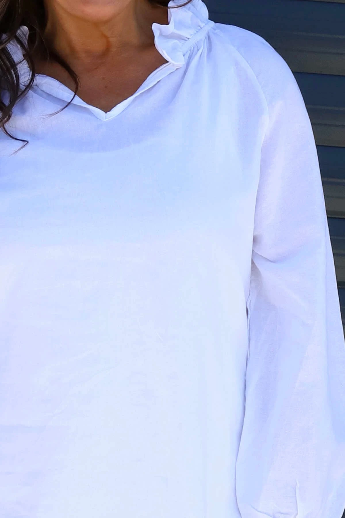 Charmaine Linen Top White 5 Charmaine Linen Top White - Image 3