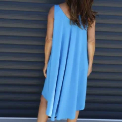 Charlene Sleeveless Dress Kingfisher 9 Charlene Sleeveless Dress Kingfisher -Kitandkaboodal Store IMG 9963 7bb70d35 904b 480a 86dc ec2321d9144d