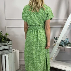 Aria Ditsy Dress Green -Kitandkaboodal Store IMG 9964 cf2bb98e f8c0 461b a1c8 9a626074e6f6